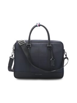 Tommy Hilfiger - Greeley 15 Inch Business Case - Navy with Detachable Strap