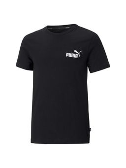 Puma - Ess Small Logo Boys Black T-shirts