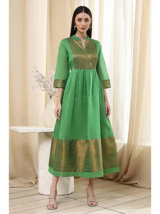 biba green dress Buy Women Printed Polyester Blend (32) Online women's fashion