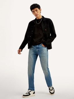 Levi's - Men 511 Blue Slim Fit Mid Rise Jeans