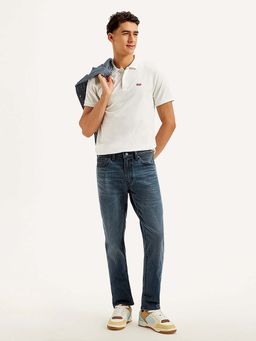 Levi's - Men 511 Blue Slim Fit Mid Rise Jeans