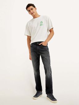 Levi's - Men 511 Black Slim Fit Mid Rise Jeans