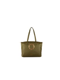 Enoki - Women Shoulder Bag Green