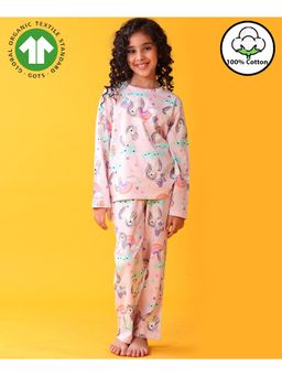 ANTHRILO - Pink Unicorn Heart T-Shirt with Pajama