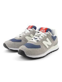 New Balance - Men Mesh Grey Casual Sneakers