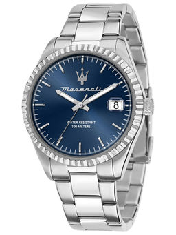 Maserati - Competizione Date Analog dial Color Blue Men Watch - R8853100029