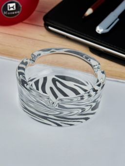 Kookee - Transparent Groovy Retro Ceramic Ashtray Funky Colorful