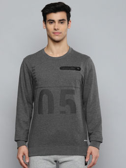 Alcis - Men Dark Grey Sweatshirt