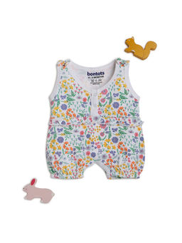 Bontots - Organic Cotton Blossom Delight Soft & Rash-Free Baby Bodysuit