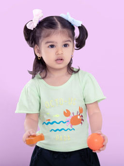 Bontots - Organic Cotton Octo-Us Dada Soft & Rash-Free Baby T-Shirt