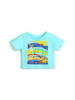Bontots - Organic Cotton Sunny Farm Day Soft & Rash-Free Baby T-Shirt