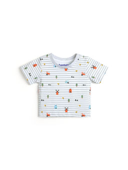 Bontots - Organic Cotton Little Farm Explorer Soft & Rash-Free Baby T-Shirt