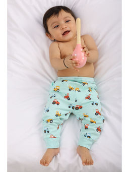 Bontots - Organic Cotton Little Tractor Adventures Soft & Cozy Baby Joggers