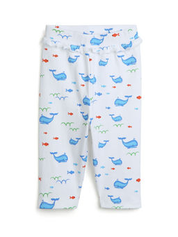 Bontots - Organic Cotton Whale of a Time Soft & Rash-Free Baby Pant