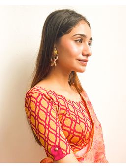 BINDIGASM'S ADVI - Taapsi Epaulet Button Sleeve Detail Stretchable Slip On Blouse