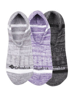 Columbia - Women Multicolor Space Dye Eclipse Liner Socks Pack Of 3