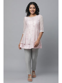 Aurelia - Pink Tunic with Trouser (Set of 2)