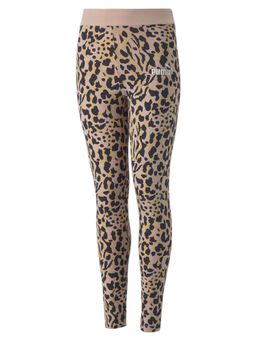 Puma - Alpha Aop Girls Pink Tights