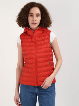 Tommy Hilfiger - Womens Red Color Jacket