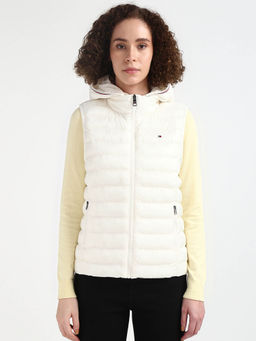 Tommy Hilfiger - Womens White Color Jacket