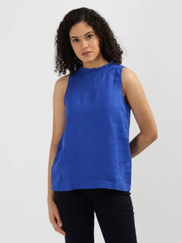Tommy Hilfiger - Womens Blue Color Top