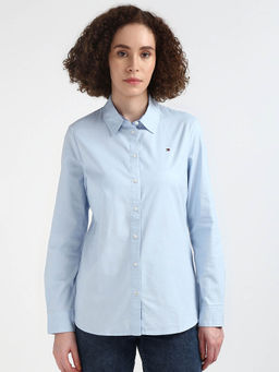 Tommy Hilfiger - Womens Blue Color Shirt