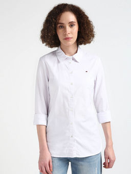 Tommy Hilfiger - Womens White Color Shirt