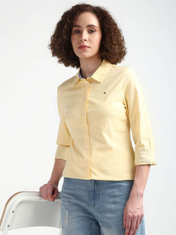 Tommy Hilfiger - Womens Yellow Color Shirt