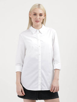Tommy Hilfiger - Womens White Color Shirt