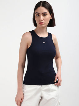Tommy Hilfiger - Womens Blue Color Tank
