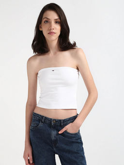 Tommy Hilfiger - Womens White Color Top