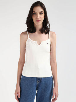 Tommy Hilfiger - Womens White Color Top