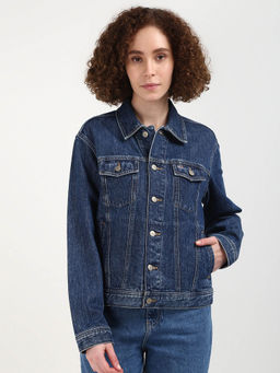 Tommy Hilfiger - Womens Blue Color Jacket