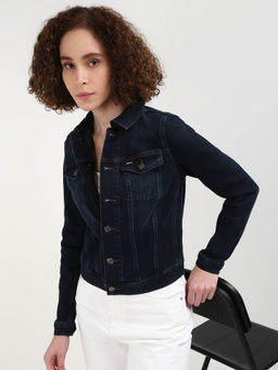 Tommy Hilfiger - Womens Blue Color Jacket