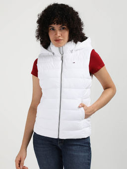 Tommy Hilfiger - Womens White Color Jacket