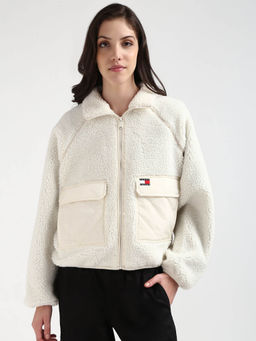 Tommy Hilfiger - Womens White Color Jacket