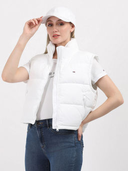 Tommy Hilfiger - Womens White Color Jacket