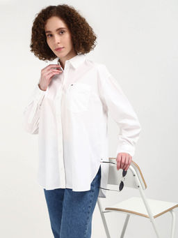 Tommy Hilfiger - Womens White Color Shirt