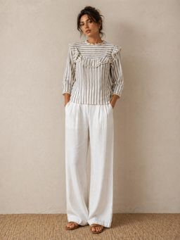 Scoup - Cotton Stripe Top