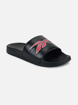 Reebok - Men Black Slip On Sliders