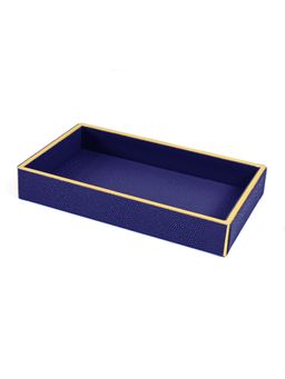 ICHKAN - Towel Tray Serpentine Blue