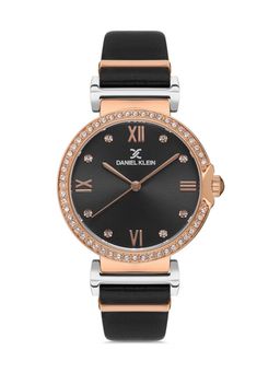 Daniel Klein - Premium Ladies Gun Black Watch DK.1.13219-3