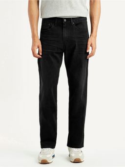 Levi's - Black Cotton Blend Button Fly Jeans