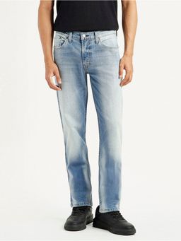 Levi's - Blue Cotton Blend Button Fly Jeans
