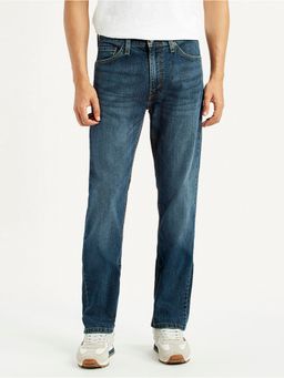 Levi's - Blue Cotton Blend Button Fly Jeans