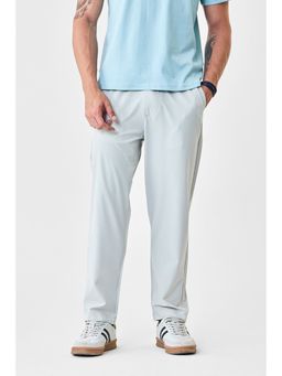 Snitch - Blue Polyester Blend Drawstring Trouser