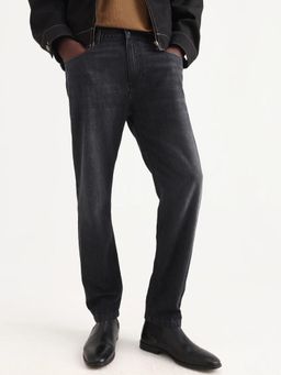 Rare Rabbit - Grey Cotton Button Fly Jeans