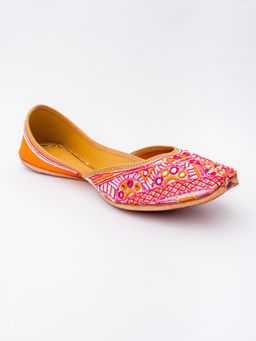NR by Nidhi Rathi - Embellished Multi-Color Juttis