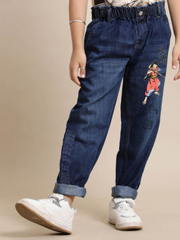 Kidsville - Official One Piece Regular Fit Grey Joggers For Kids Boys