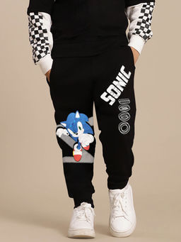 Kidsville - Official Sonic Modern Printed Regular Fit Jogger For Boys